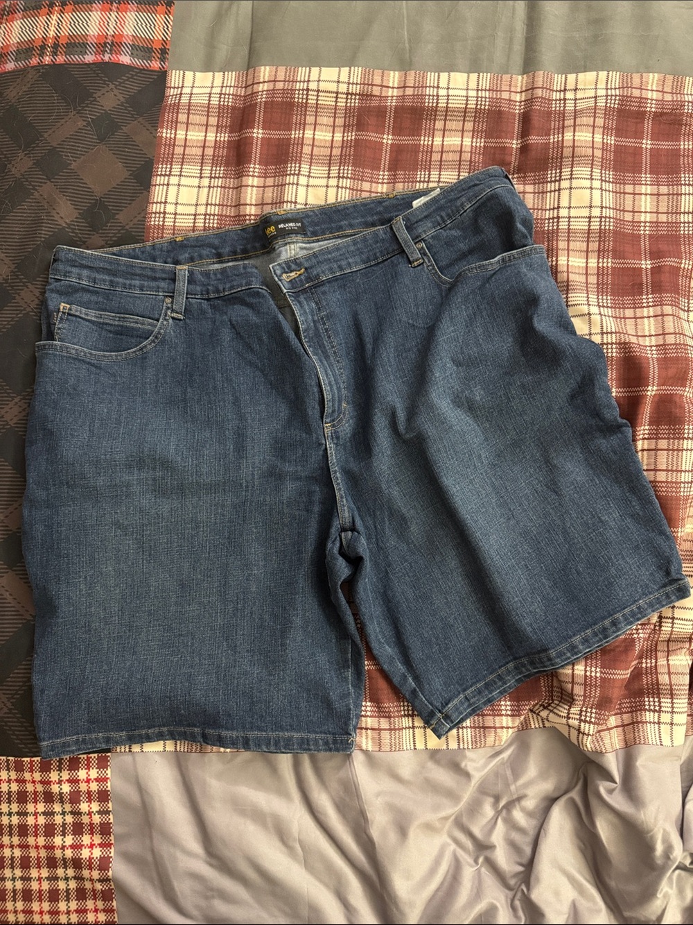 Lee Women's Blue Denim Shorts